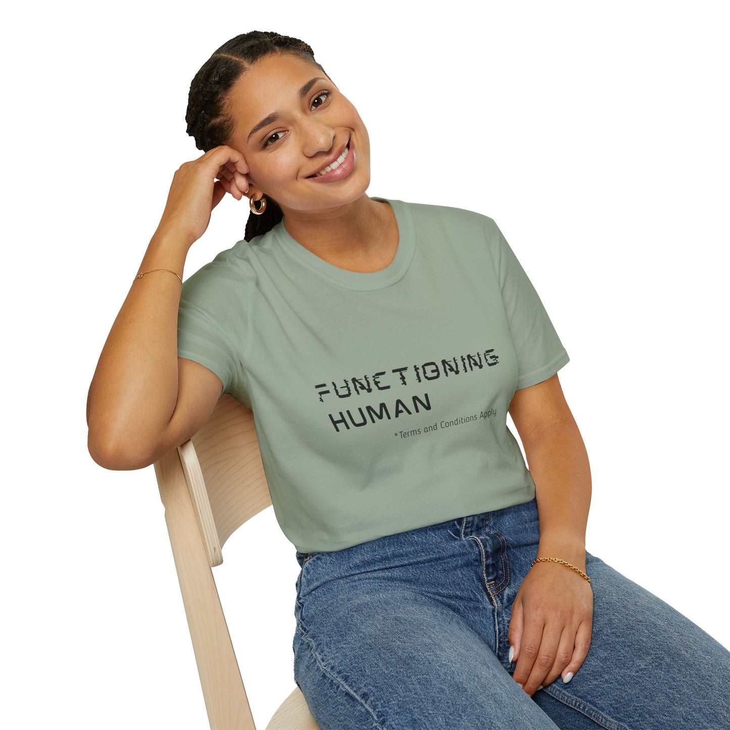 FUNCTIONING HUMAN Unisex Softstyle T-Shirt, Perfect Gift for Mental Health Awareness, Casual Wear, Everyday Comfort, Unique Graphic [...]
