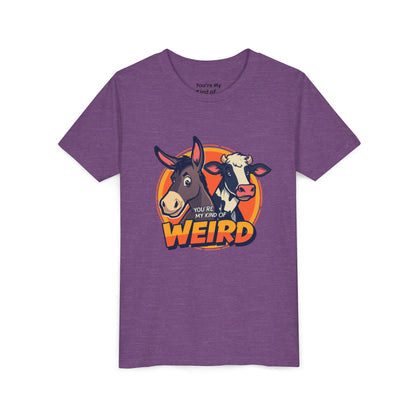 Weird Animal Kids Tee - Fun Gift for Birthdays, Schools, Animal Lovers, Halloween, Parties