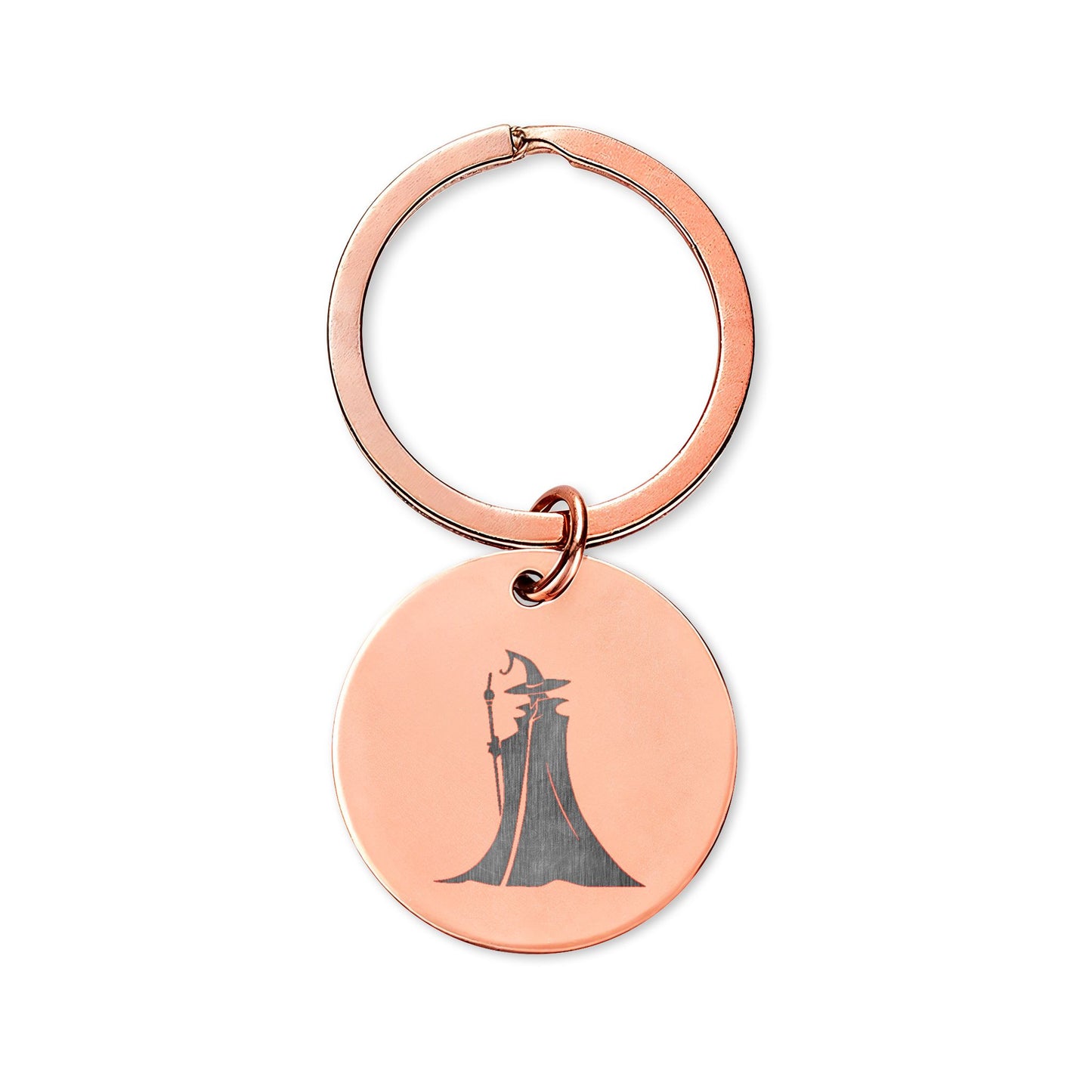 Custom DnD Keychain | Personalized Double Sided Engraved Keyring - You're My Kind of Weird