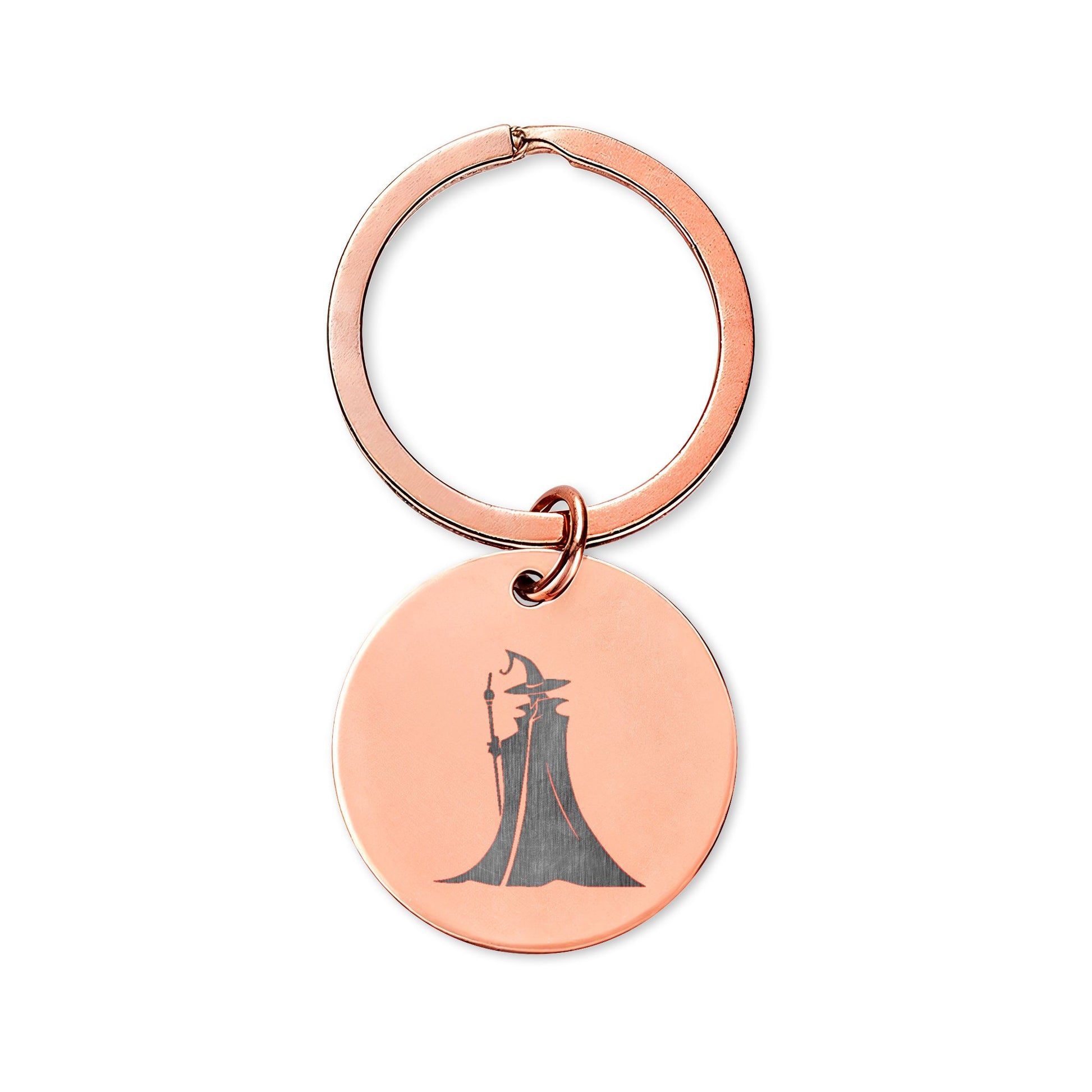 Custom DnD Keychain | Personalized Double Sided Engraved Keyring - You're My Kind of Weird