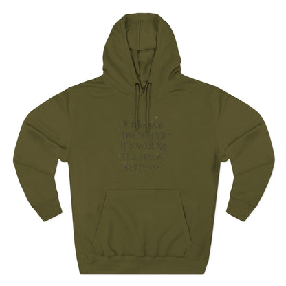 Embrace the Weird Fleece Hoodie | Comfortable Magic Happens Hoodie, Cozy Casual Wear, Unique Gift for Creatives, Inspirational [...]