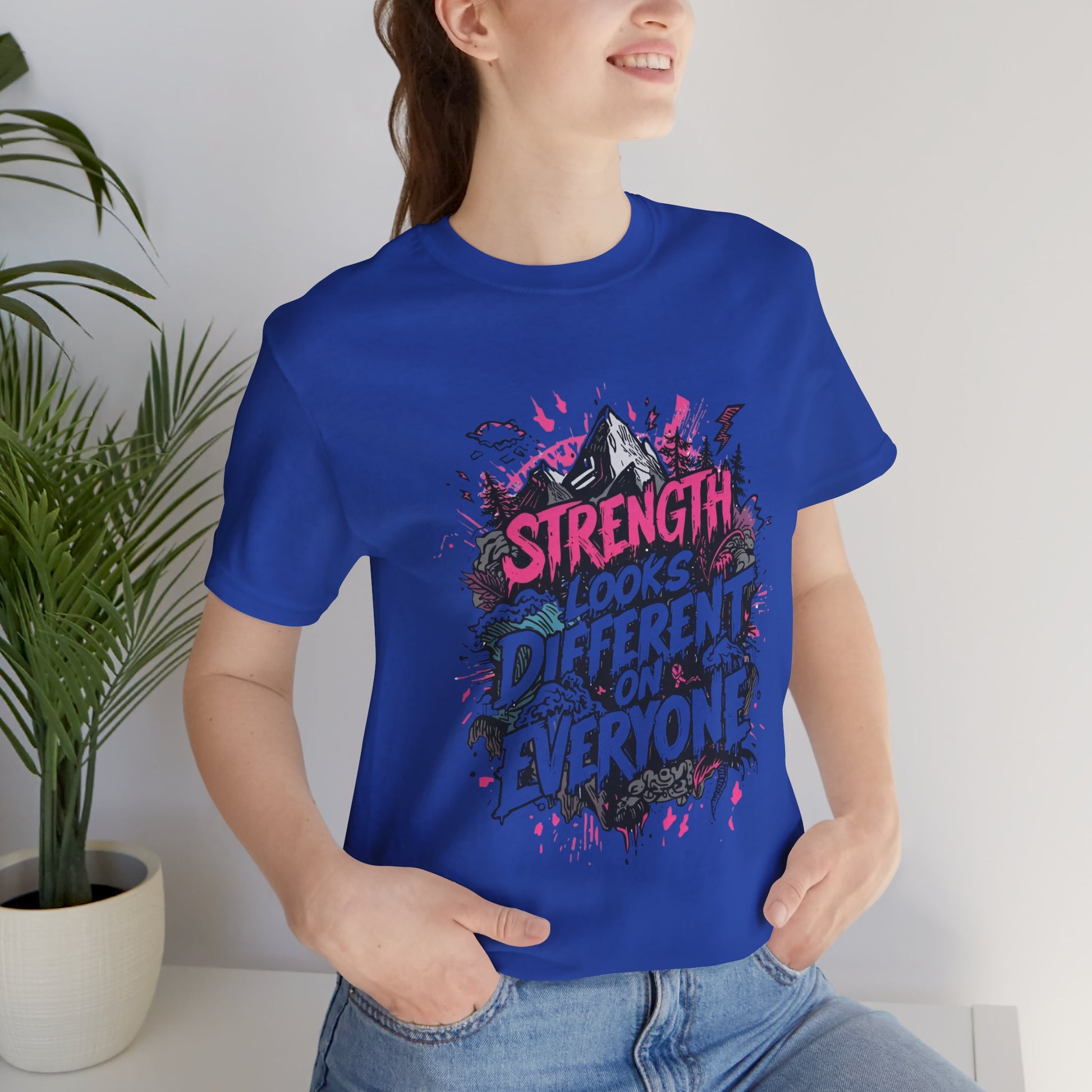 Strength Looks Different Grunge - Inspired Unisex Shirt - You're My Kind of Weird