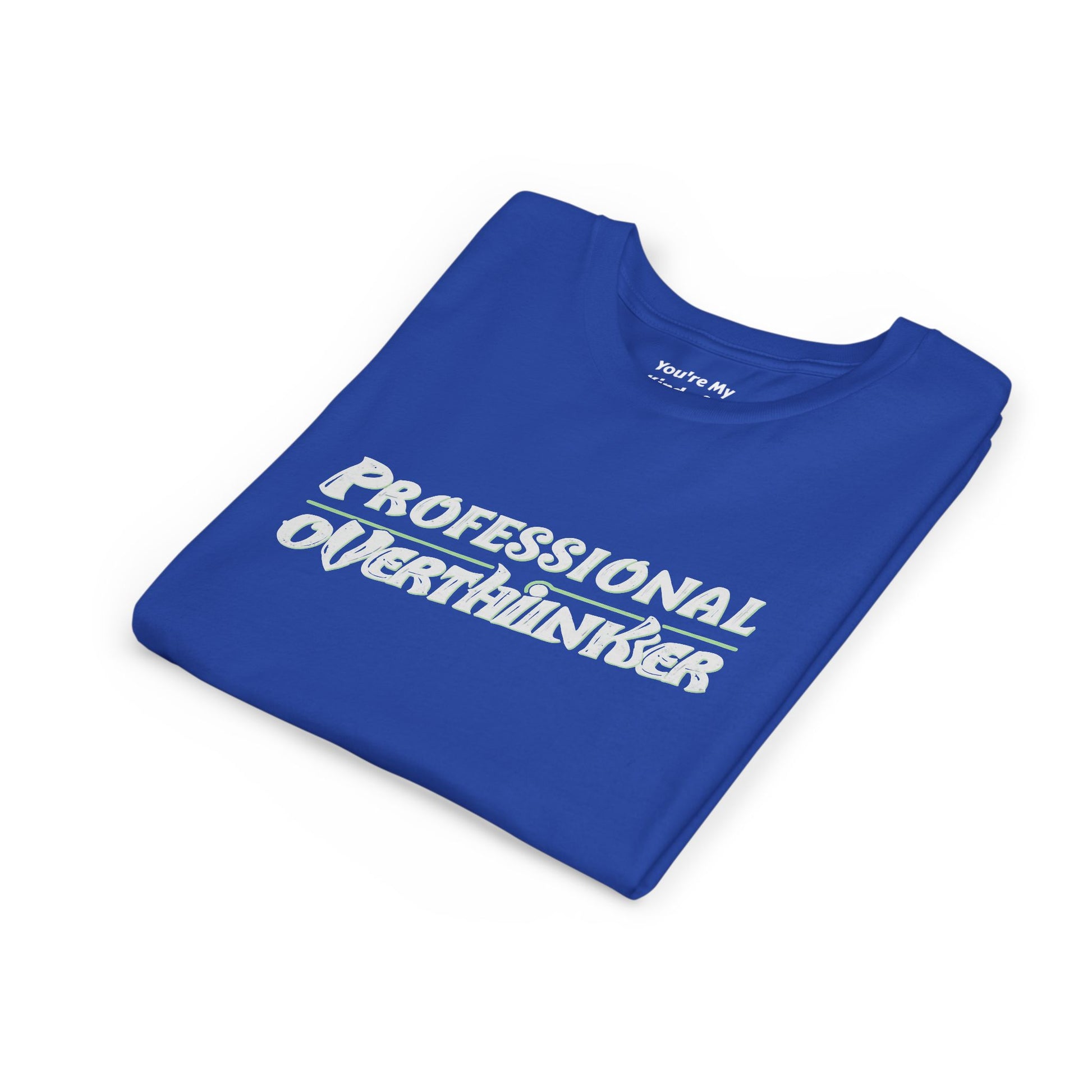 Professional Overthinker Kids T-Shirt – Soft Youth Tee for Creative Thinkers - You're My Kind of Weird