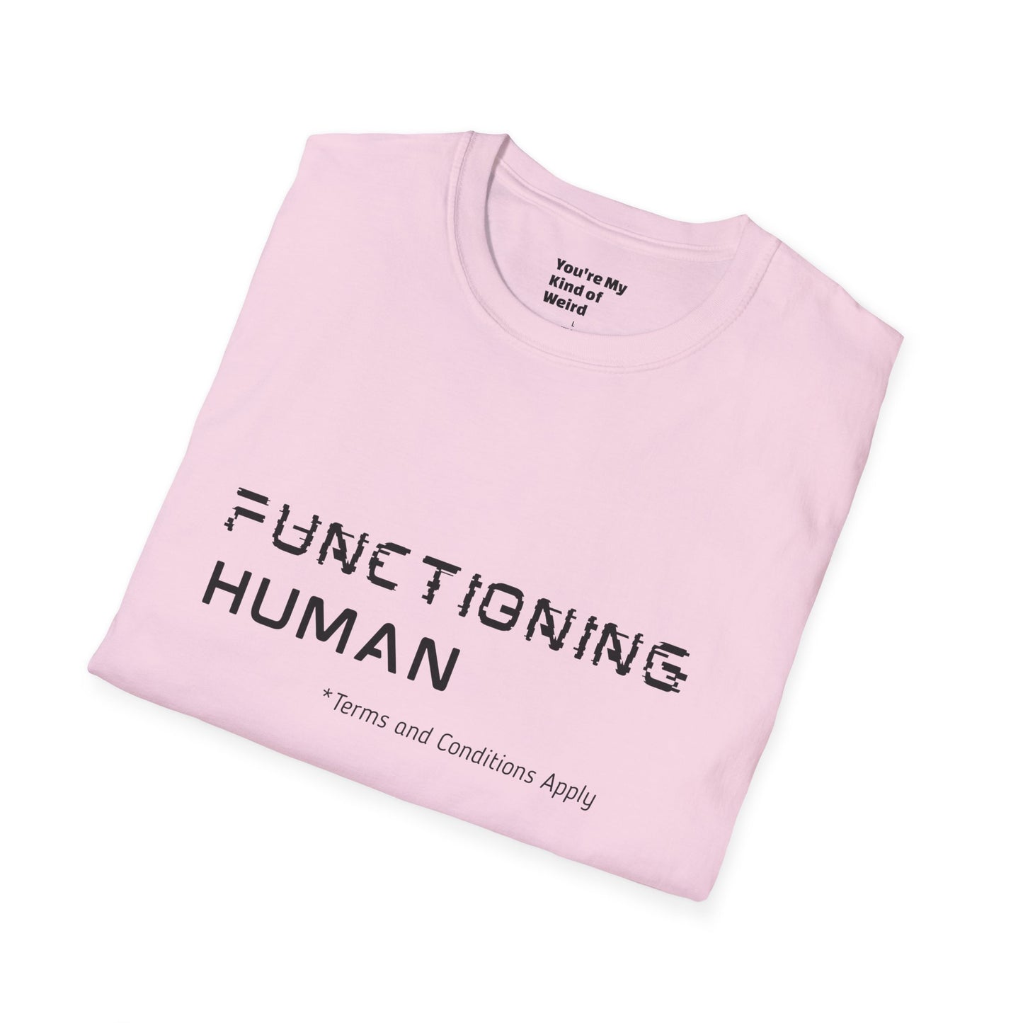 FUNCTIONING HUMAN Unisex Softstyle T-Shirt, Perfect Gift for Mental Health Awareness, Casual Wear, Everyday Comfort, Unique Graphic [...]