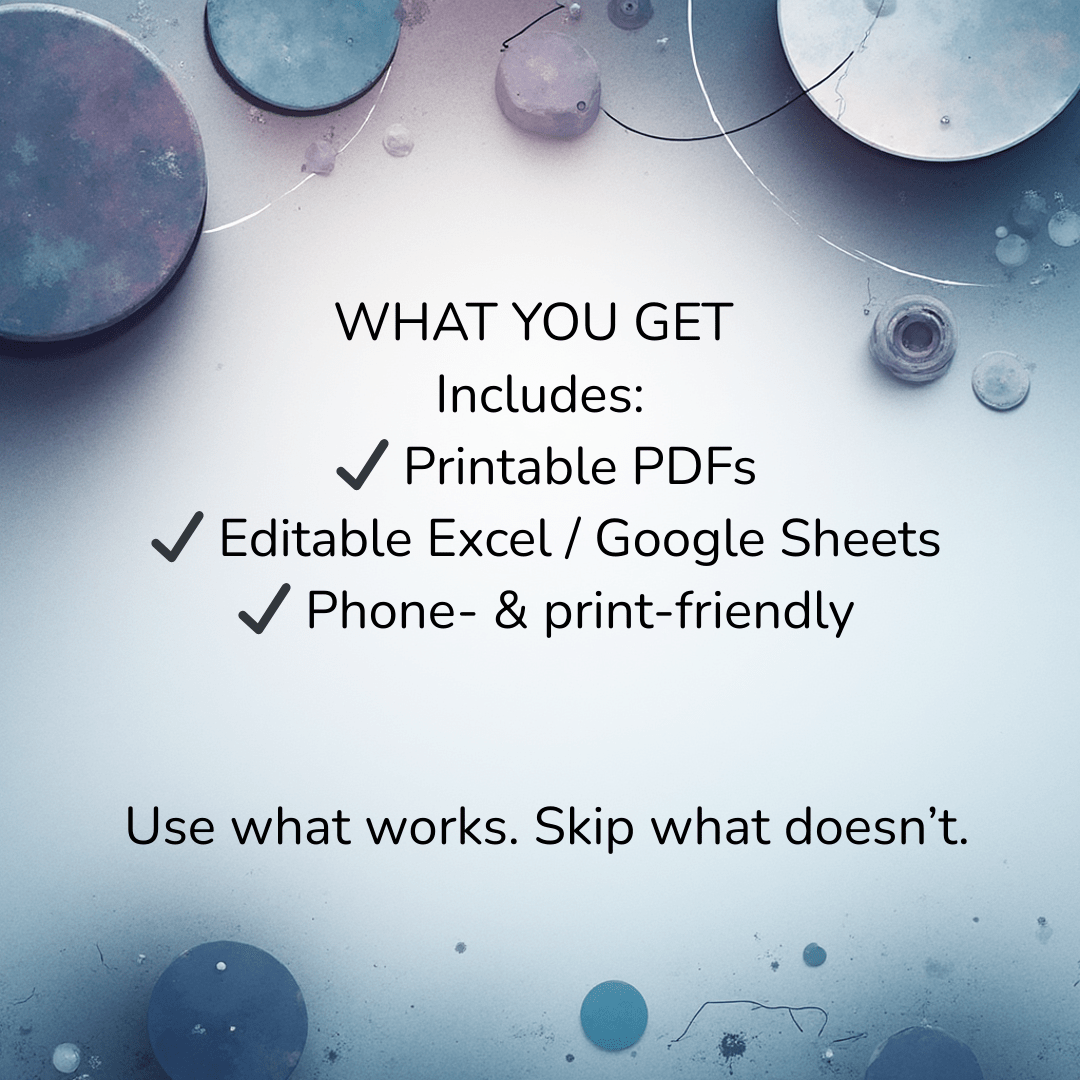 Caregiver Coordination Toolkit — PDFs + Editable Care Schedules - You're My Kind of Weird