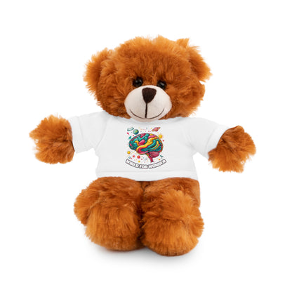 Plush Animals with Colorful Wired for Wonder shirt - You're My Kind of Weird