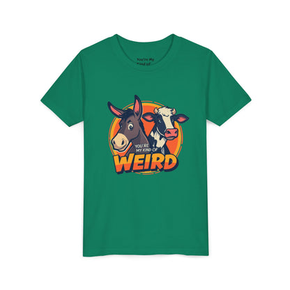 Weird Animal Kids Tee - Fun Gift for Birthdays, Schools, Animal Lovers, Halloween, Parties