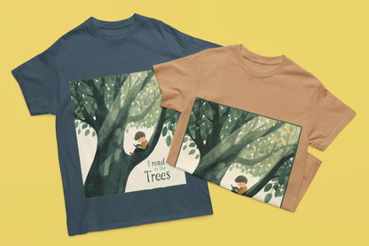 Whimsical Kids Tee for Young Readers | Ideal for Playtime, Birthdays, Book Lovers, Summer Camp, Tree Adventures