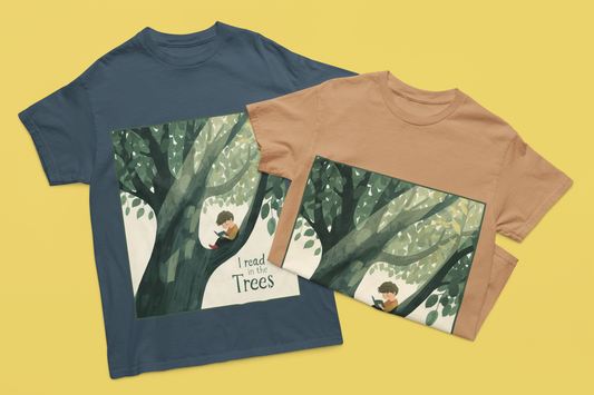 Whimsical Kids Tee for Young Readers | Ideal for Playtime, Birthdays, Book Lovers, Summer Camp, Tree Adventures