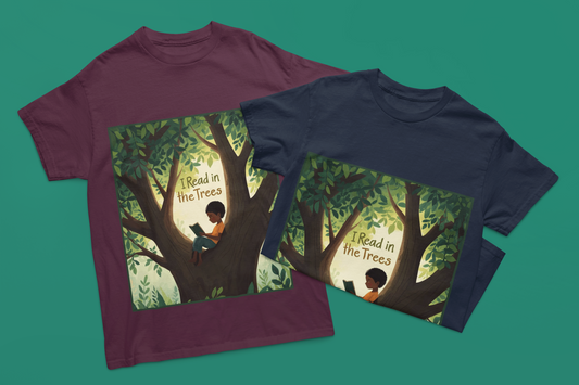 Whimsical Kids Tee for Young Readers | Ideal for Playtime, Birthdays, Book Lovers, Summer Camp, Tree Adventures