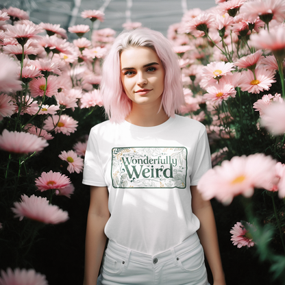 Wonderfully Weird Unisex Softstyle T-Shirt - Unique Gift, Quirky Apparel, Fun Statement Tee, Casual Wear, Everyday Comfort