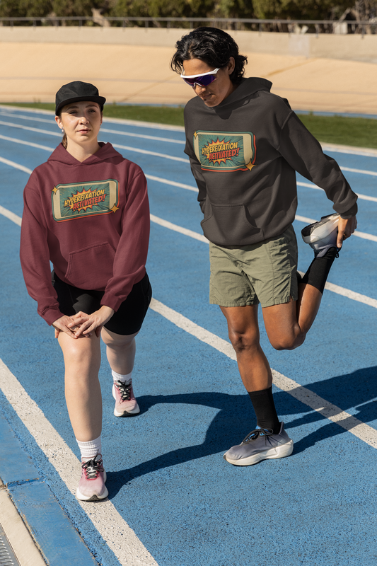 Hyperfixation Activated Graphic Hoodie – Unisex Heavy Blend Pullover with Pocket & Hood | Fun Gift for ADHD & Neurodivergent Creatives