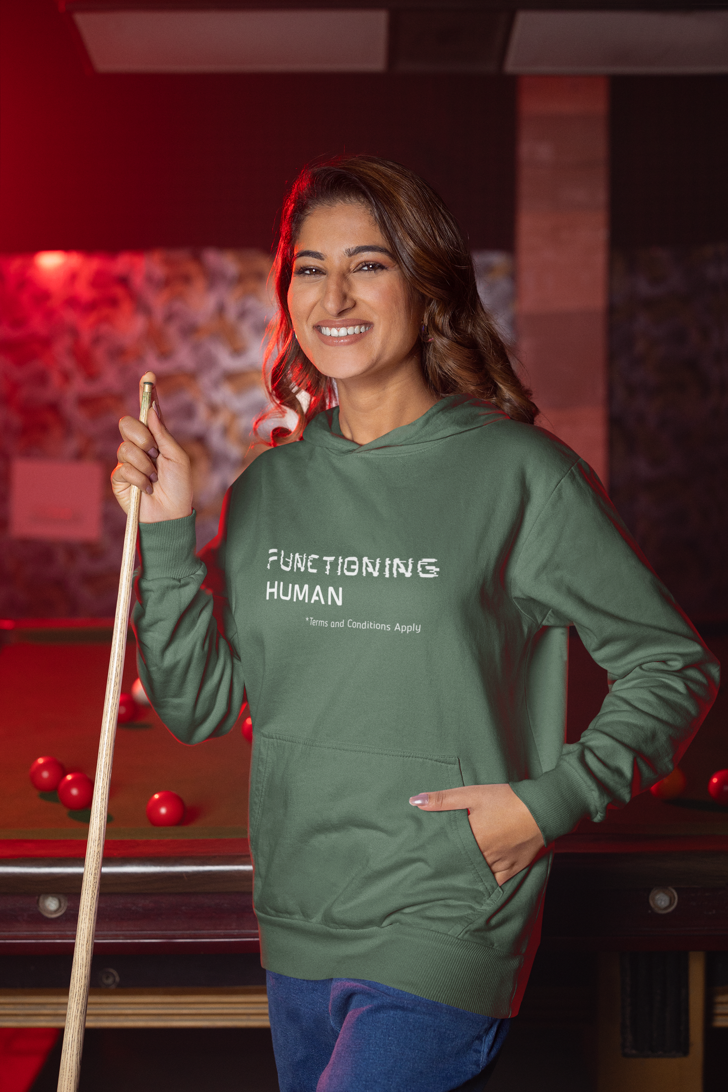 Functioning Human Hoodie – Funny Unisex Heavy Blend™ Sweatshirt, Cozy Cotton-Poly Blend, Casual Gift