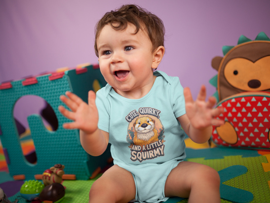 Cute Quirky Infant Bodysuit - Perfect Baby Gift, Baby Shower Outfit, Funny Infant Clothing, Nursery Decor, Custom Babywear