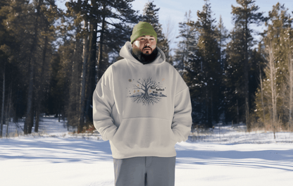 Rest. Reflect. Rise. Hoodie | Cozy Winter Solstice Sweatshirt - You're My Kind of Weird