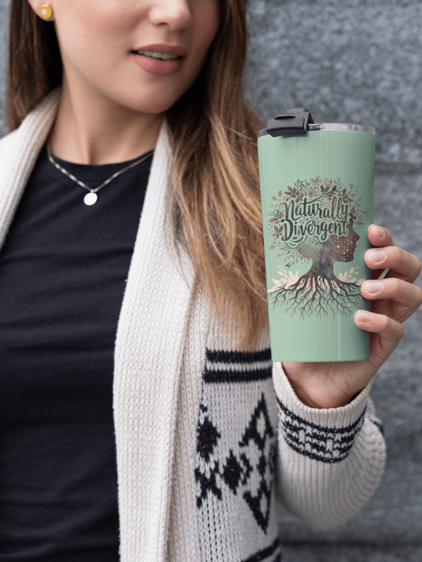 Naturally Divergent art Tumbler 20oz - You're My Kind of Weird