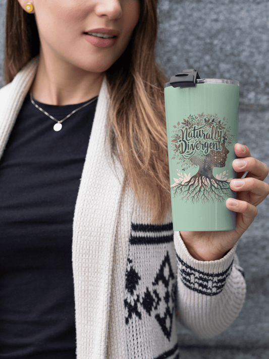 Naturally Divergent art Tumbler 20oz - You're My Kind of Weird