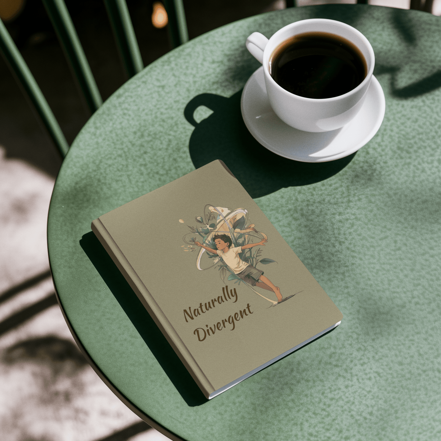 Naturally Divergent (child) Hardcover Journal - Eco - Friendly Note Book for Creative Minds - You're My Kind of Weird