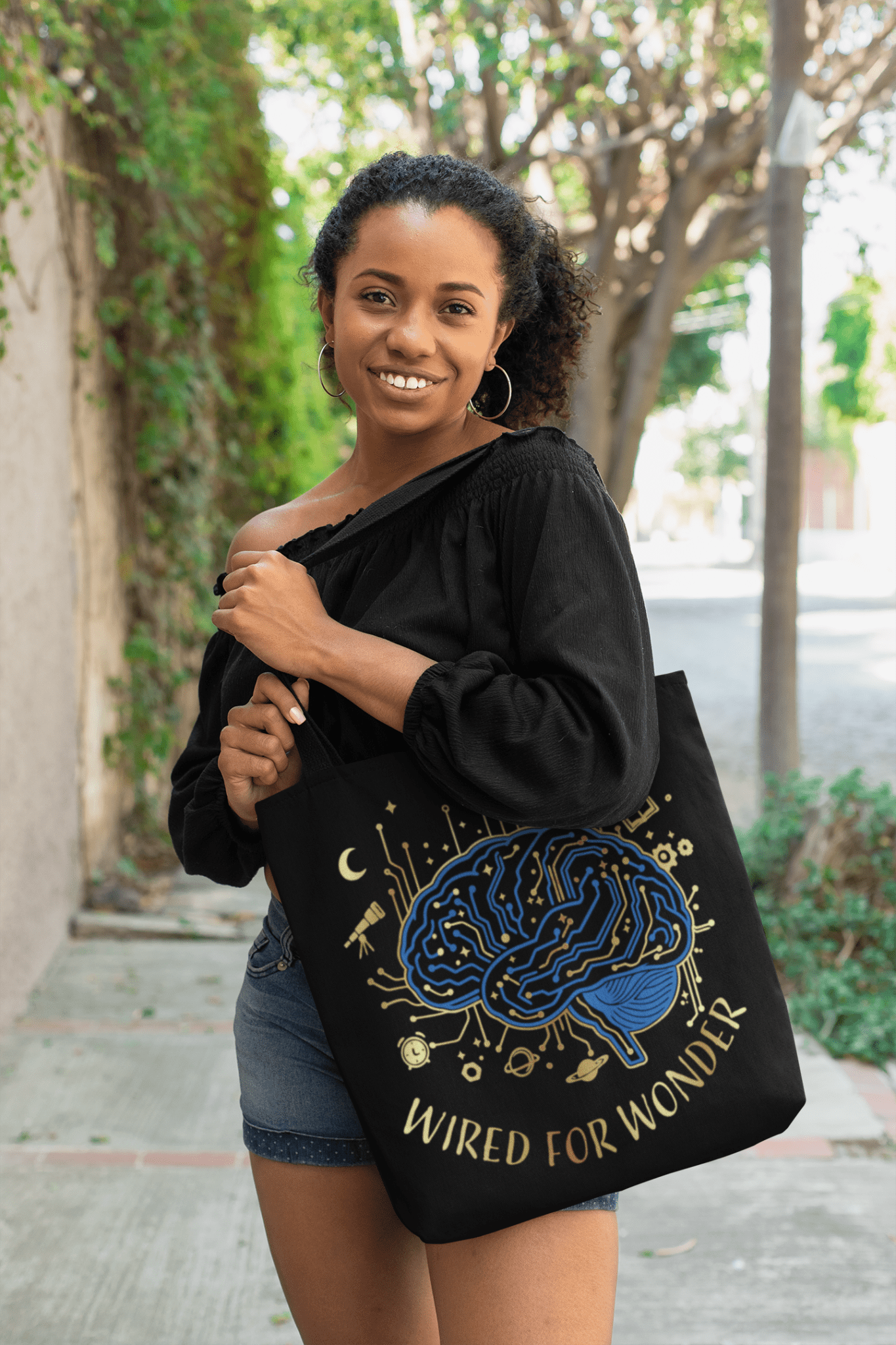Wired for Wonder Tote Bag - You're My Kind of Weird