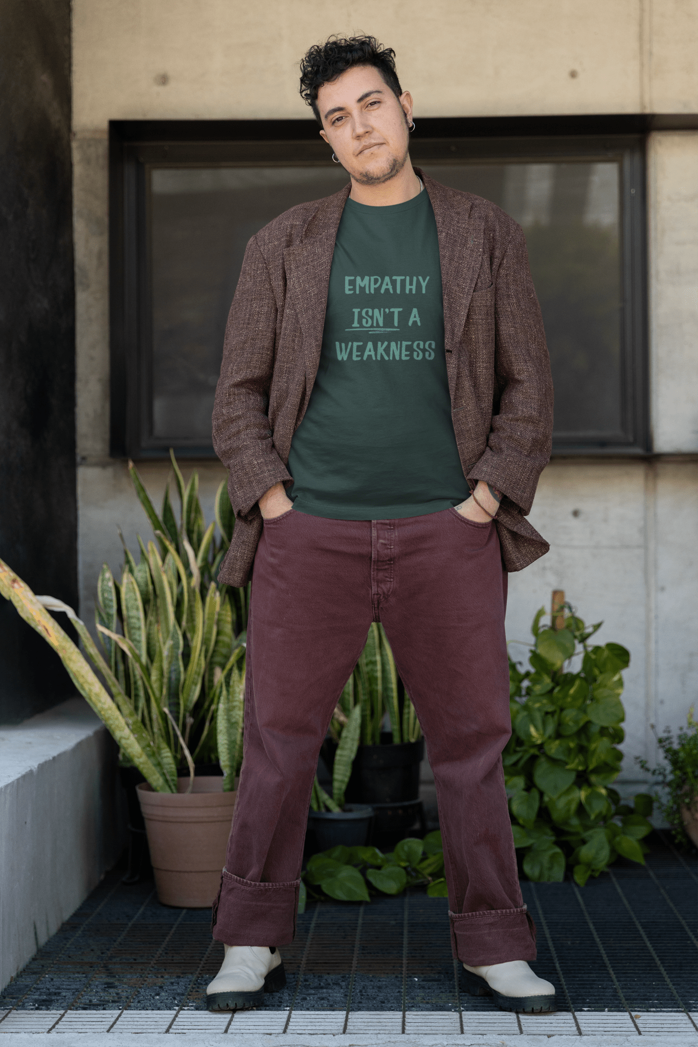 Empathy Isn’t a Weakness Shirt – Social Justice Tee, Soft Ethical Unisex T-Shirt - You're My Kind of Weird