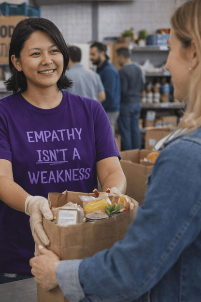 Empathy Isn’t a Weakness Shirt – Social Justice Tee, Soft Ethical Unisex T-Shirt - You're My Kind of Weird