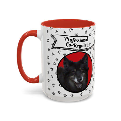 Professional Co - Regulator Custom Pet Mug, Personalized Dog or Cat Photo Mug - You're My Kind of Weird