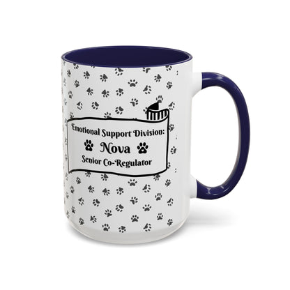 Professional Co - Regulator Custom Pet Mug, Personalized Dog or Cat Photo Mug - You're My Kind of Weird