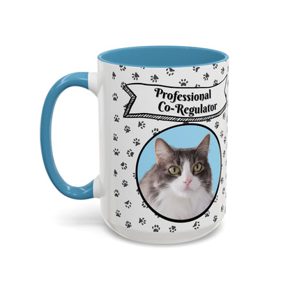 Professional Co - Regulator Custom Pet Mug, Personalized Dog or Cat Photo Mug - You're My Kind of Weird