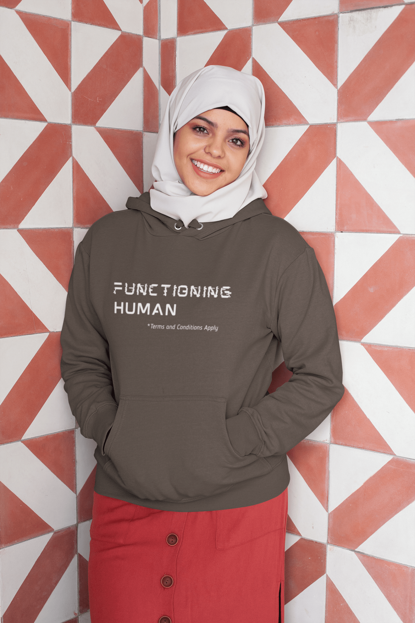 Functioning Human Hoodie - You're My Kind of Weird