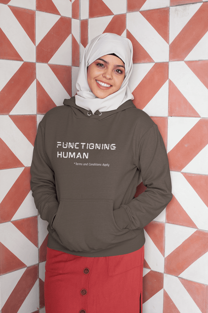 Functioning Human Hoodie - You're My Kind of Weird