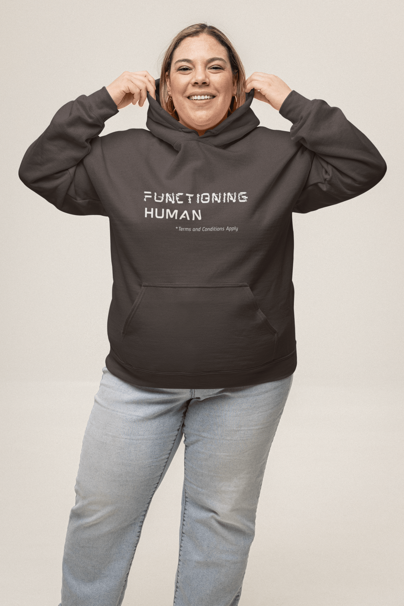 Functioning Human Hoodie - You're My Kind of Weird