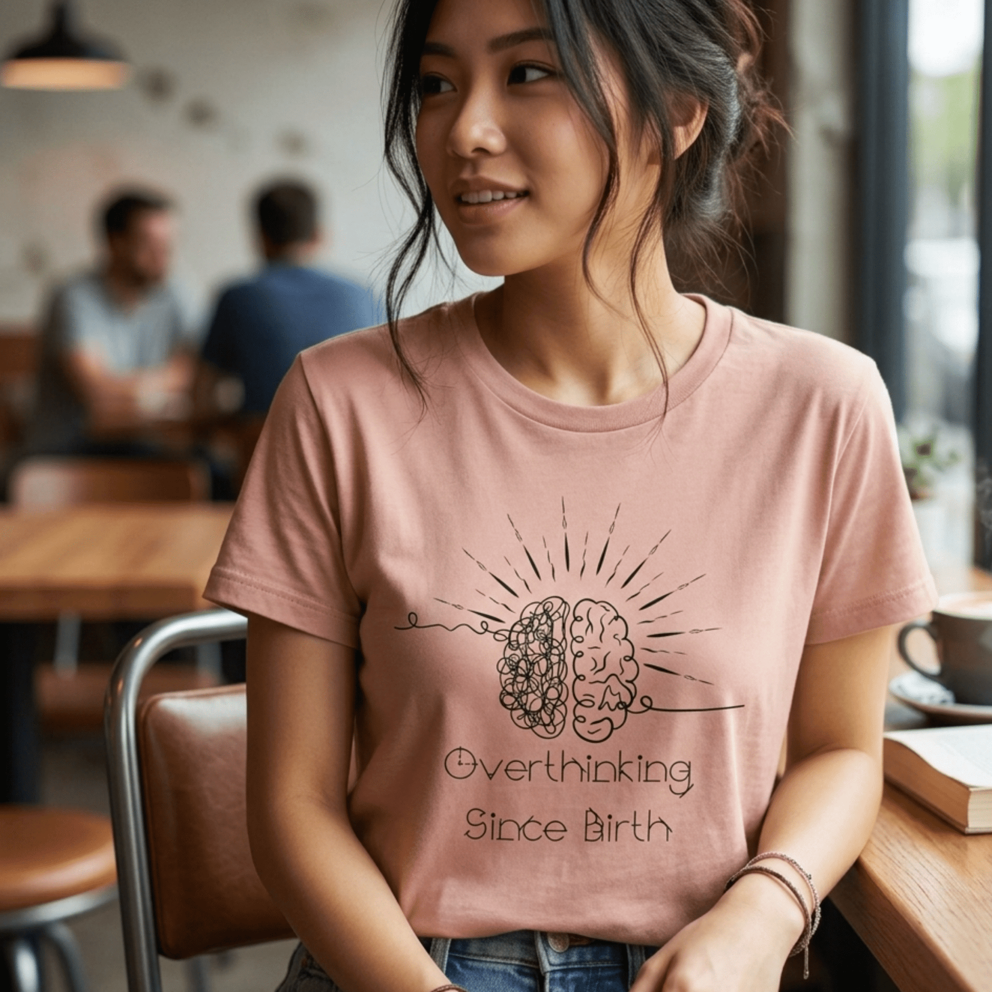 Overthinking Since Birth Shirt, Neurodivergent Tee - You're My Kind of Weird