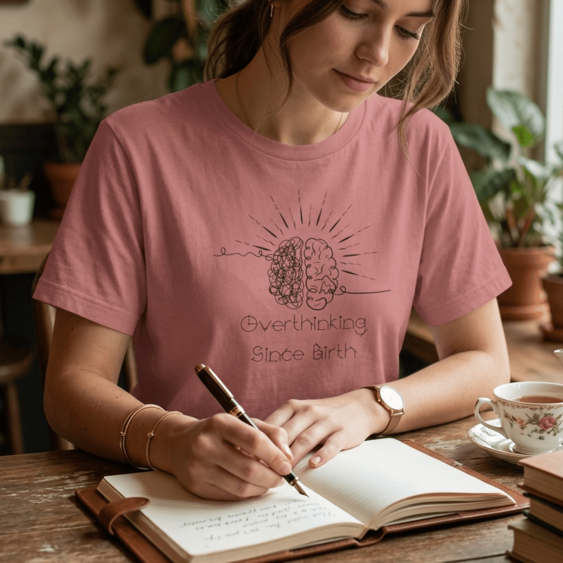 Overthinking Since Birth Shirt, Neurodivergent Tee - You're My Kind of Weird