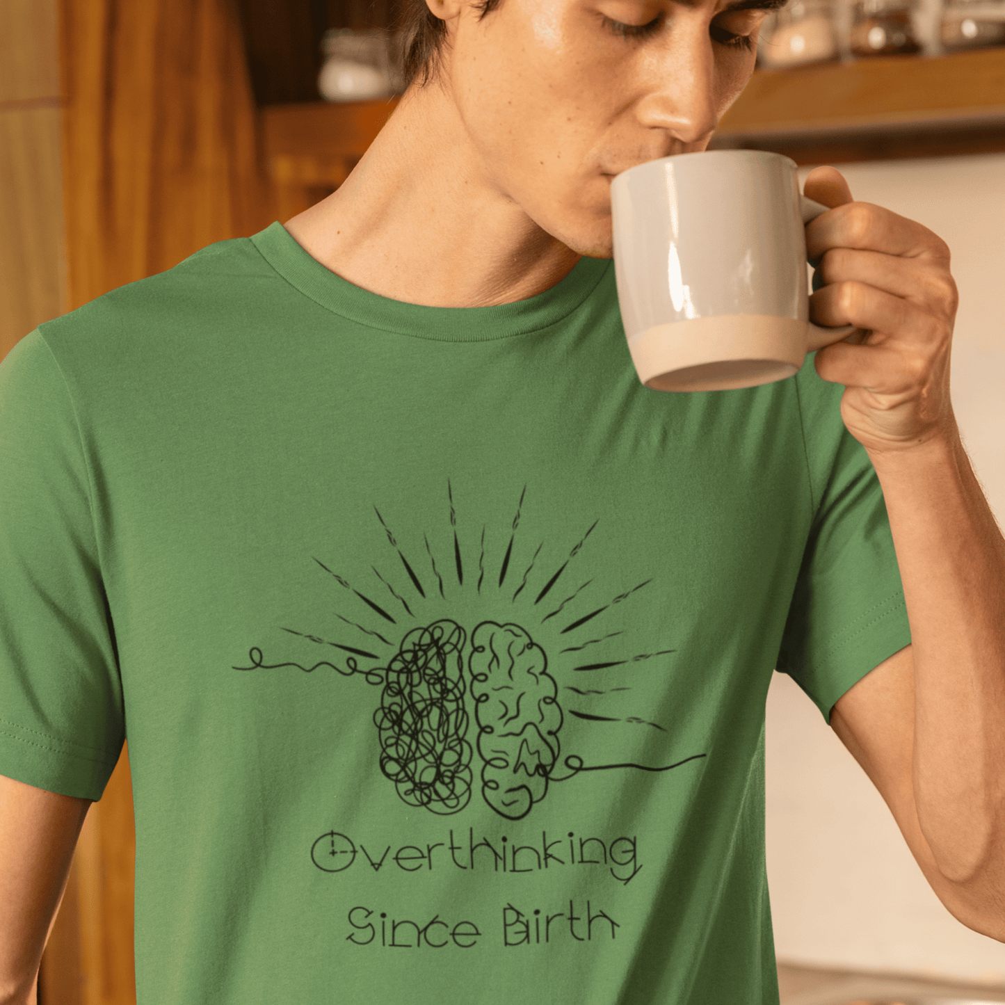 Overthinking Since Birth Shirt, Neurodivergent Tee - You're My Kind of Weird