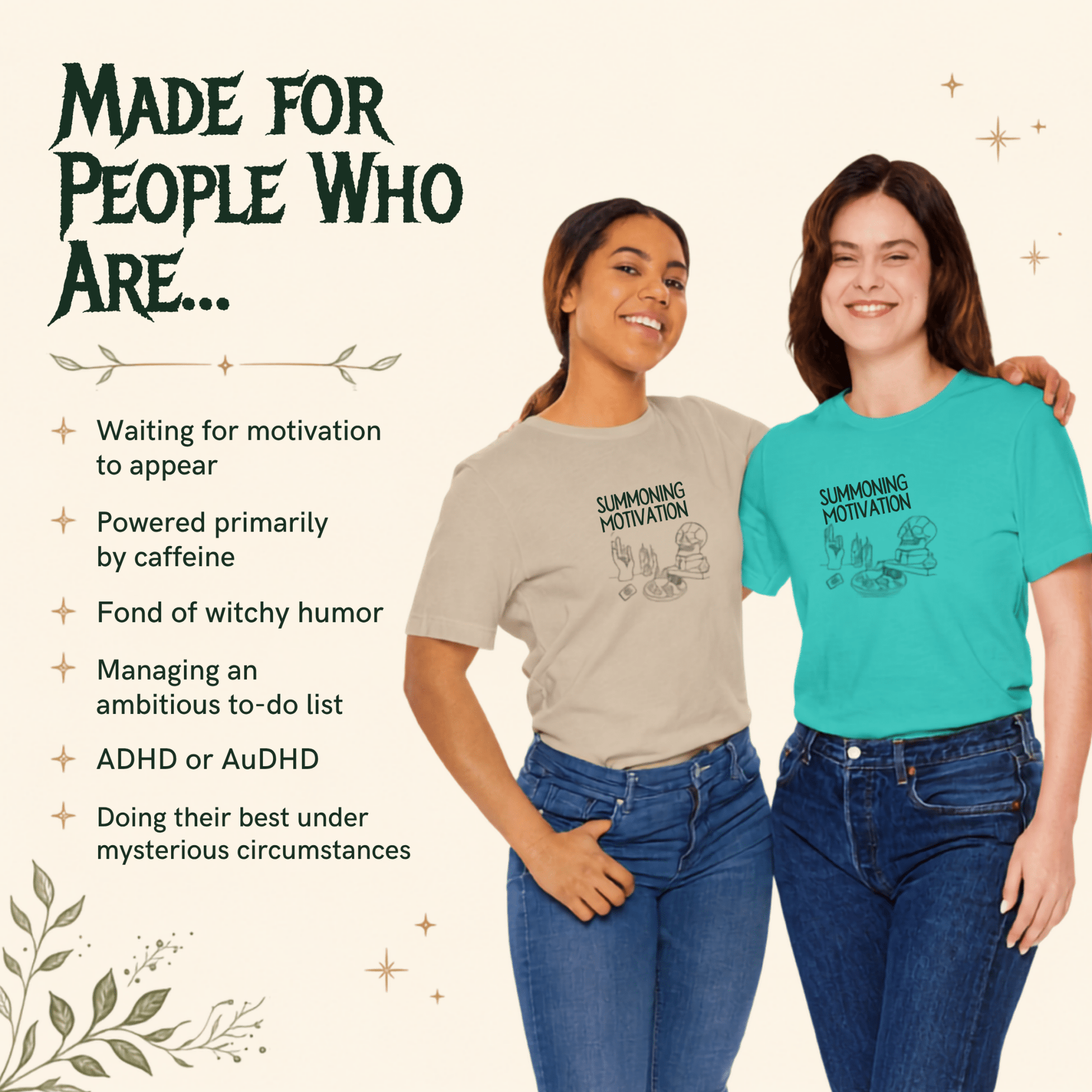 Summoning Motivation Witchy Shirt - You're My Kind of Weird