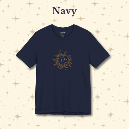 Celestial Moon Shirt, Whimsigoth Graphic Tee - You're My Kind of Weird