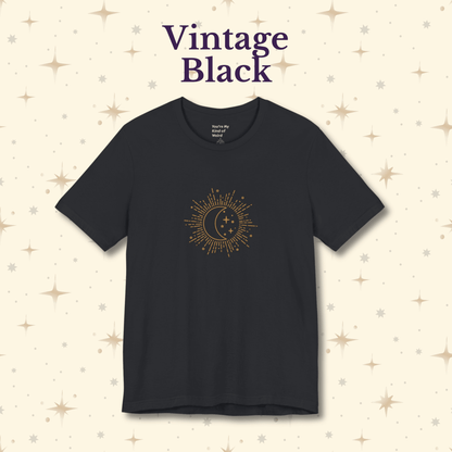 Celestial Moon Shirt, Whimsigoth Graphic Tee - You're My Kind of Weird
