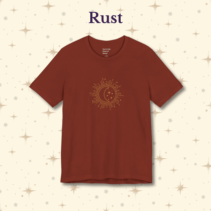 Celestial Moon Shirt, Whimsigoth Graphic Tee - You're My Kind of Weird