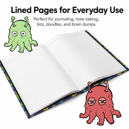 Simultaneously Bored and Overwhelmed alien ADHD journal - You're My Kind of Weird