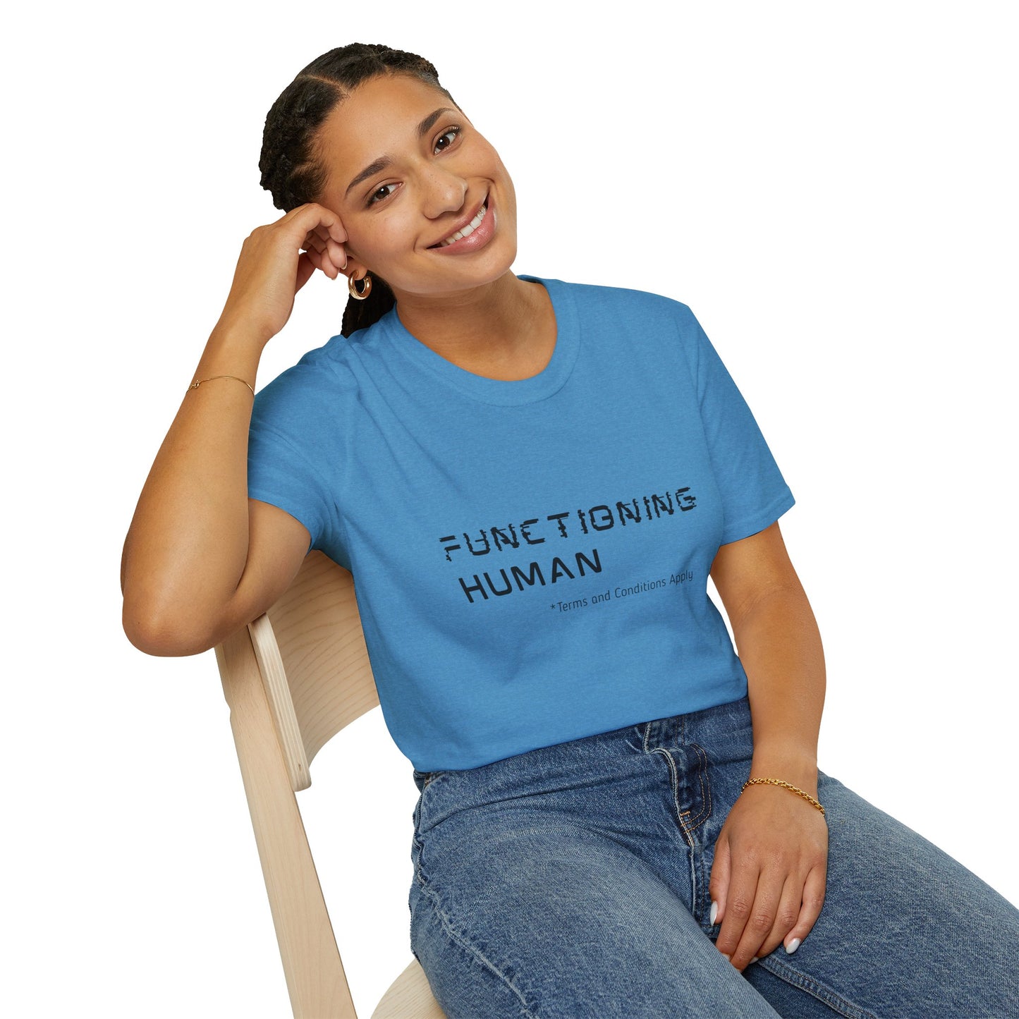 FUNCTIONING HUMAN Unisex Softstyle T-Shirt, Perfect Gift for Mental Health Awareness, Casual Wear, Everyday Comfort, Unique Graphic [...]