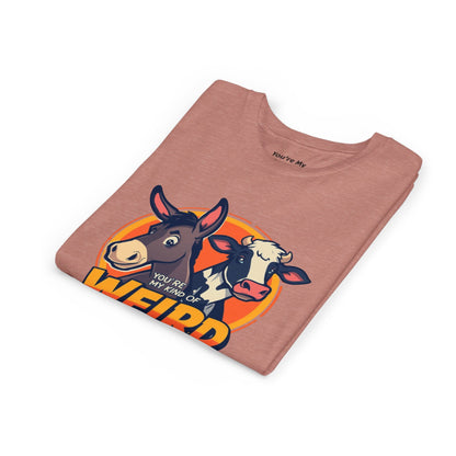 Weird Animal Kids Tee - Fun Gift for Birthdays, Schools, Animal Lovers, Halloween, Parties