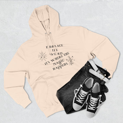 Embrace the Weird Fleece Hoodie | Comfortable Magic Happens Hoodie, Cozy Casual Wear, Unique Gift for Creatives, Inspirational [...]