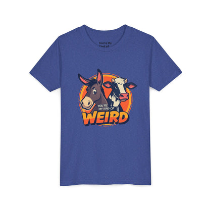 Weird Animal Kids Tee - Fun Gift for Birthdays, Schools, Animal Lovers, Halloween, Parties