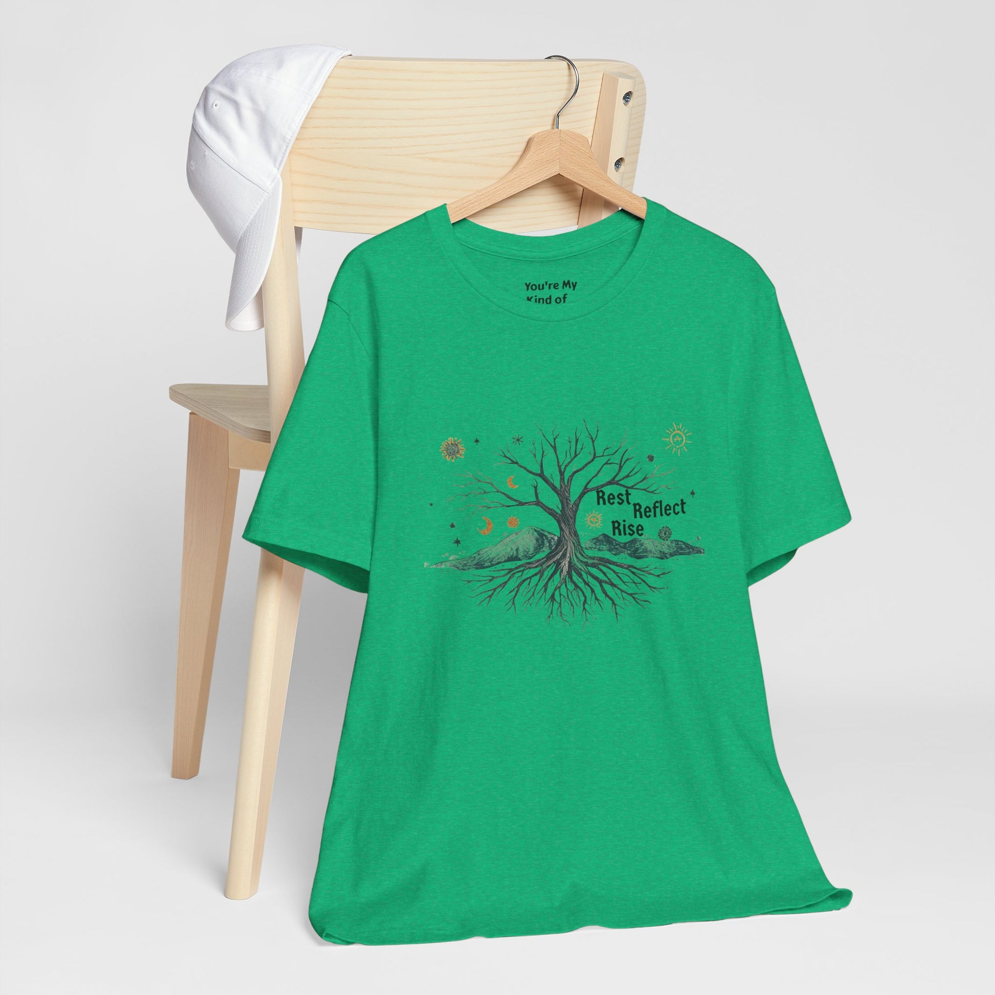 Rest. Reflect. Rise. Solstice Shirt | Mindful Winter Solstice Tee - You're My Kind of Weird
