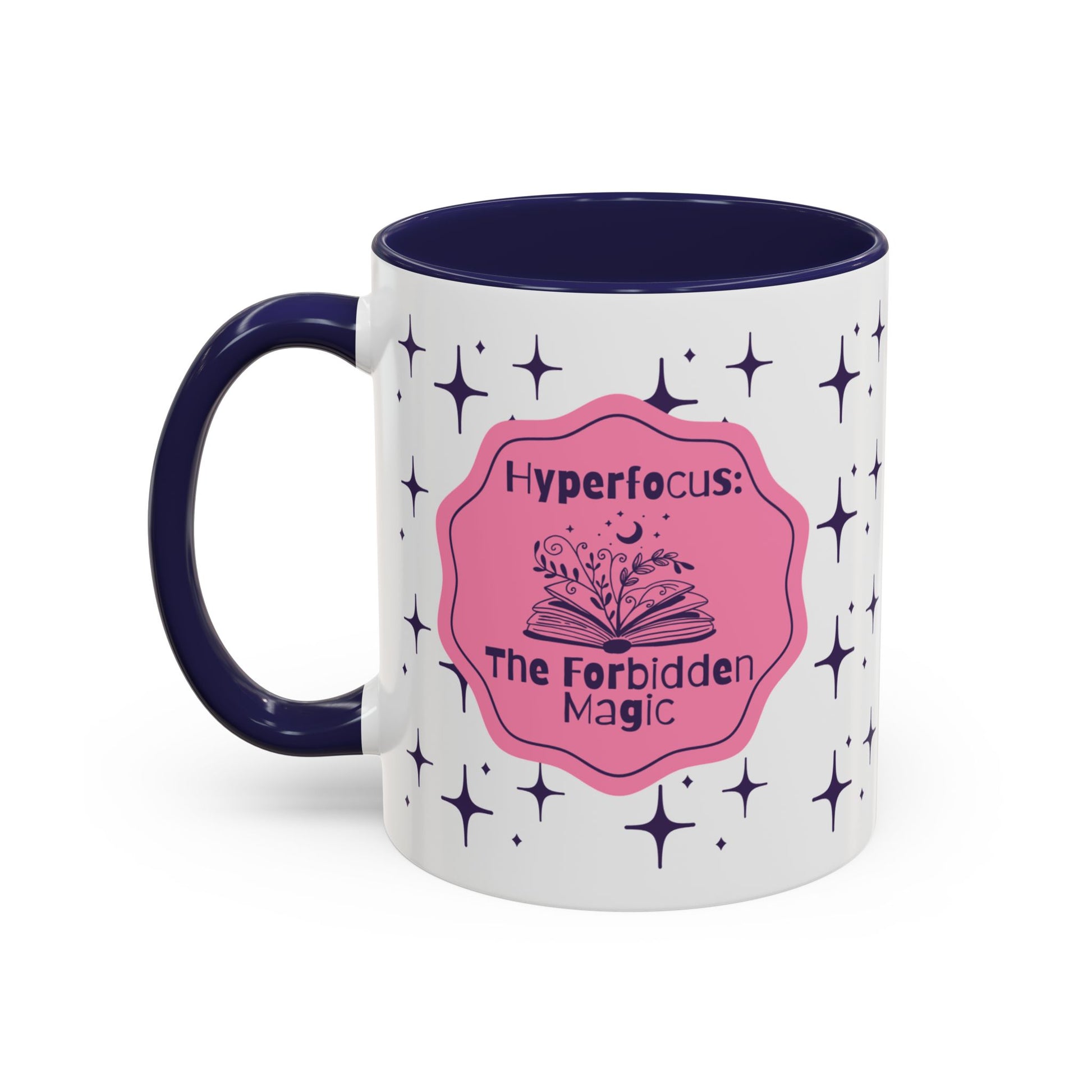 Hyperfocus Magic Coffee Mug — 'Hyperfocus: The Forbidden Magic' Accent Ceramic Mug - You're My Kind of Weird