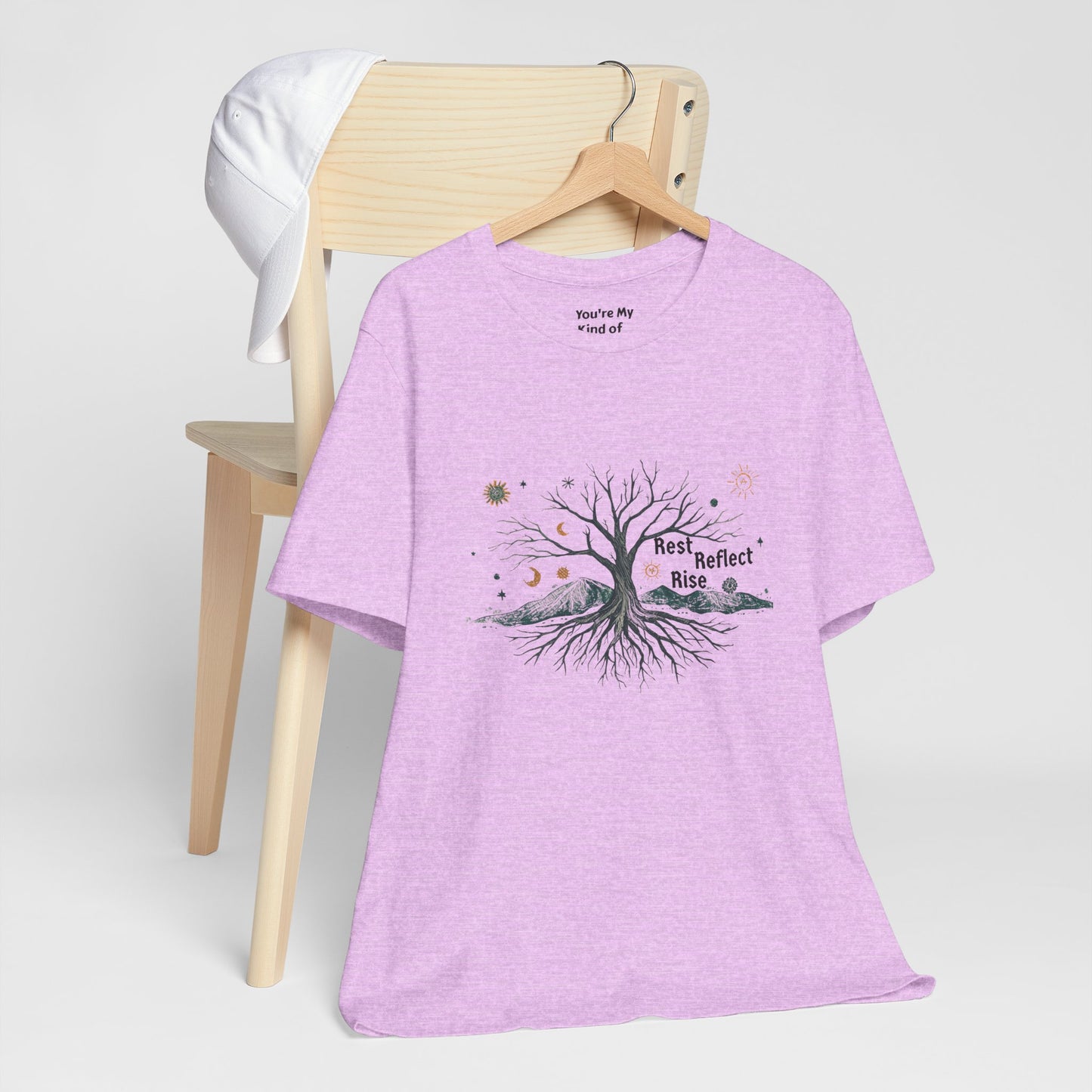 Rest. Reflect. Rise. Solstice Shirt | Mindful Winter Solstice Tee - You're My Kind of Weird
