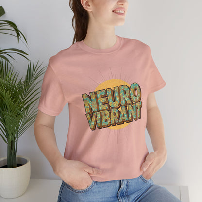 Neuro Vibrant Tee — Retro Graphic T-Shirt - You're My Kind of Weird