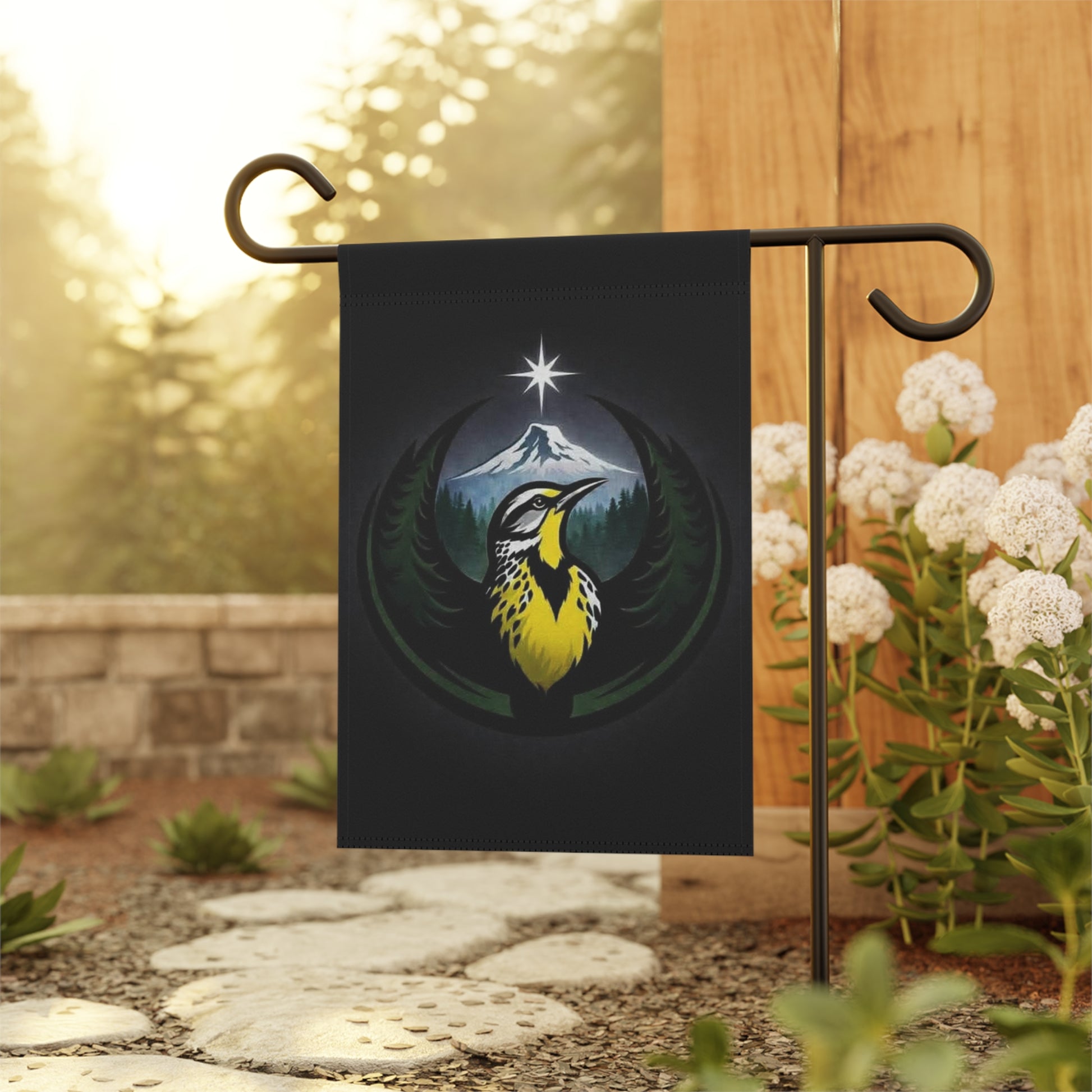 Oregon State Bird Meadowlark Resistance Emblem Flag - You're My Kind of Weird