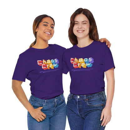 Chaos Crew Tee — Colorful Retro Graffiti Graphic T-Shirt - You're My Kind of Weird