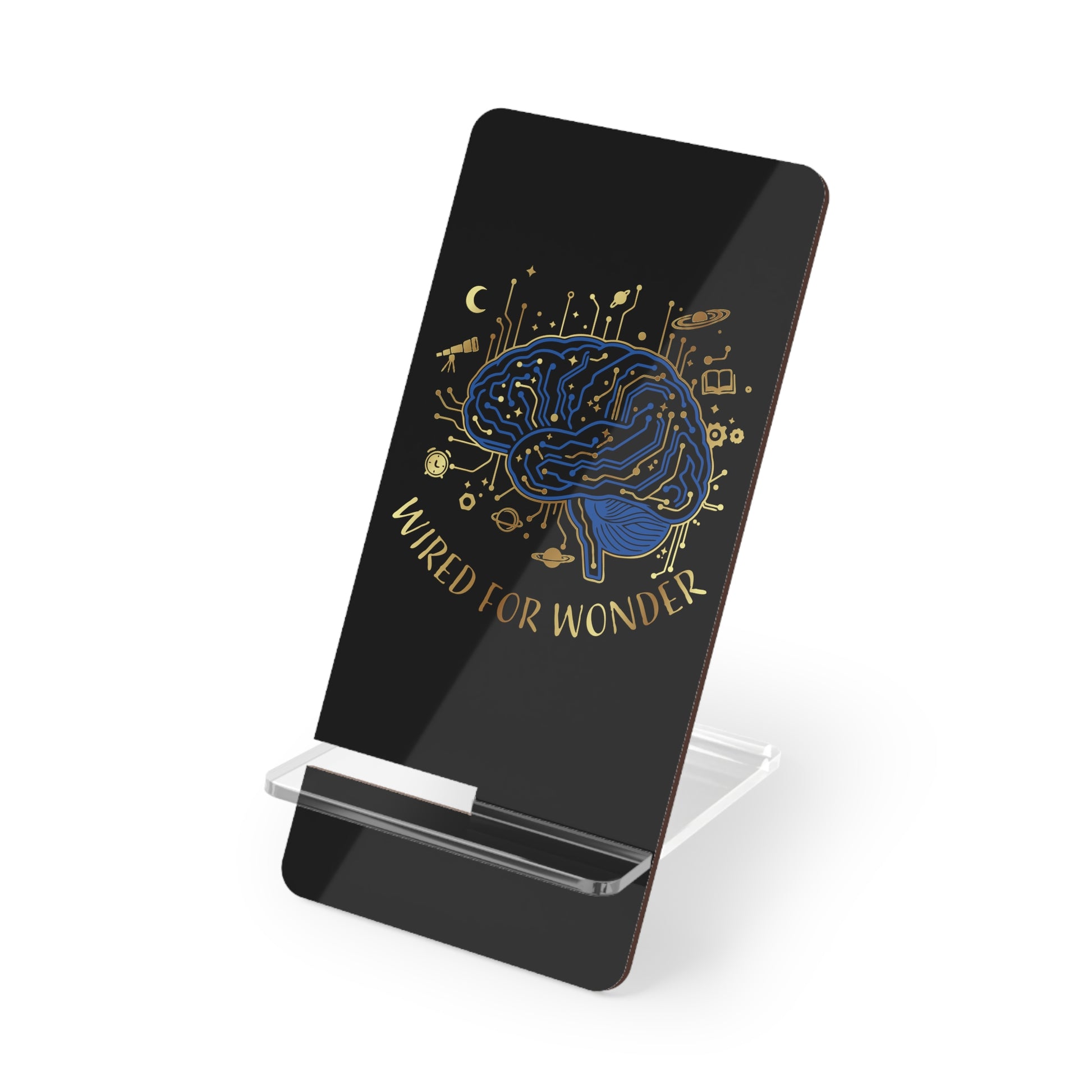"Wired for Wonder" phone stand - You're My Kind of Weird